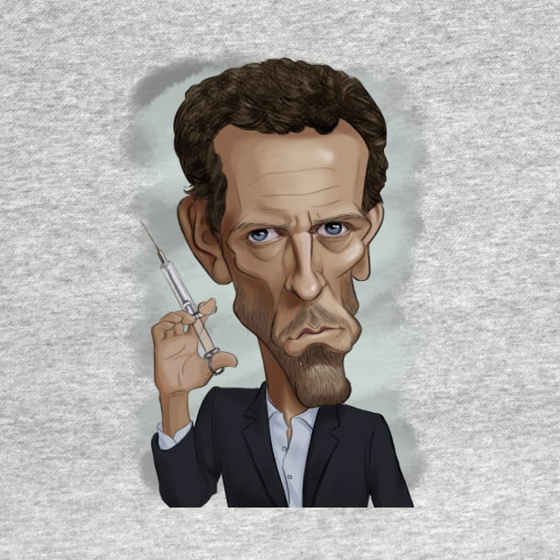 Doctor House caricature by quenguyen